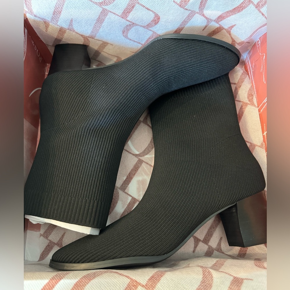 Ldp Picarus/ Stretch Knit Fabric Booties Size 10 - image 7
